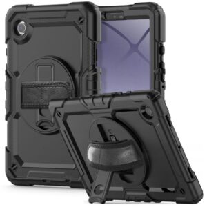 Aizmugurējais vāciņš Tech-Protect  Tech-Protect Solid360 Case for Samsung Galaxy Tab A9 8.7 X110 / X115 - Black 