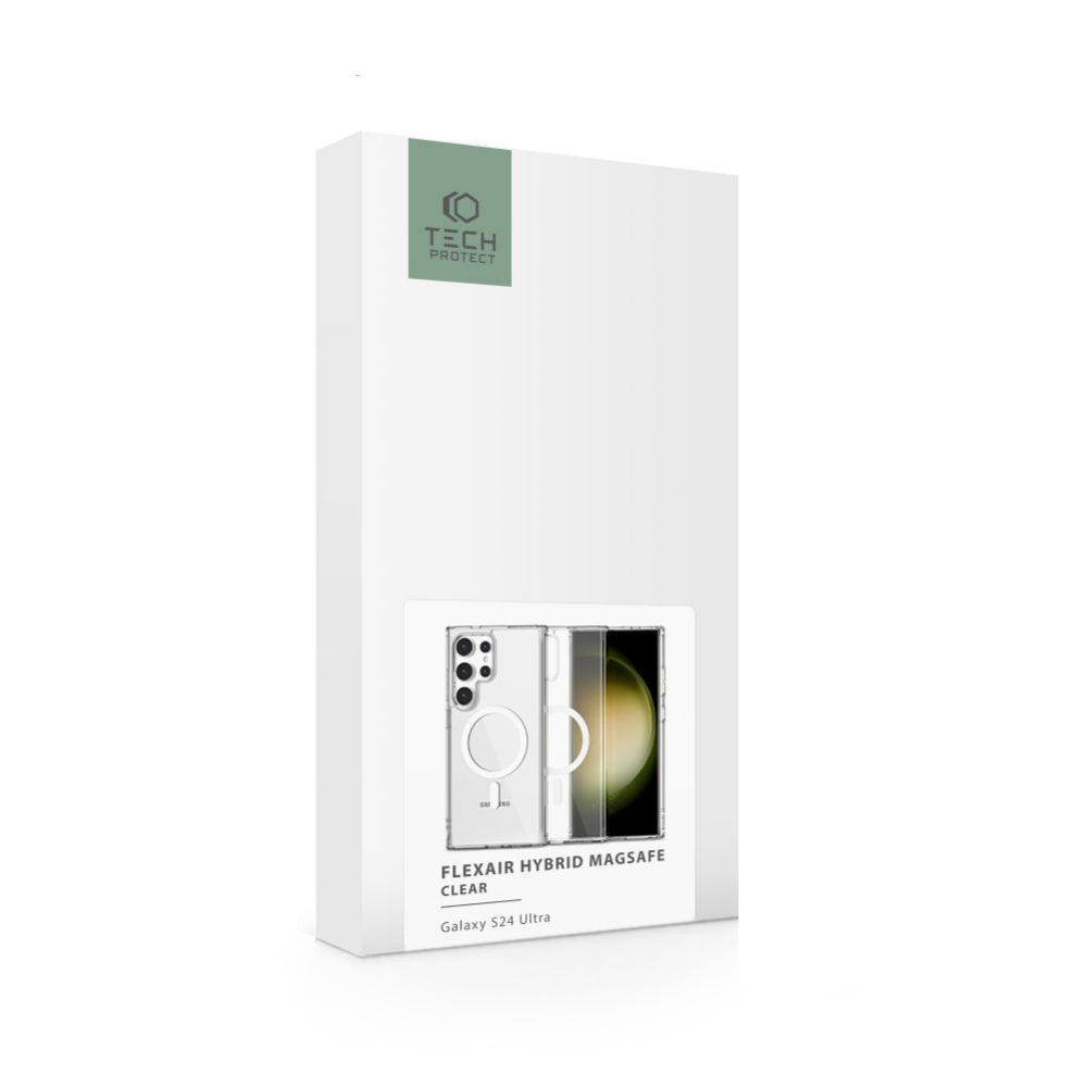 Tagakaaned Tech-Protect Tech-Protect FlexAir Hybrid MagSafe Case for Samsung Galaxy S24 Ultra - Clear