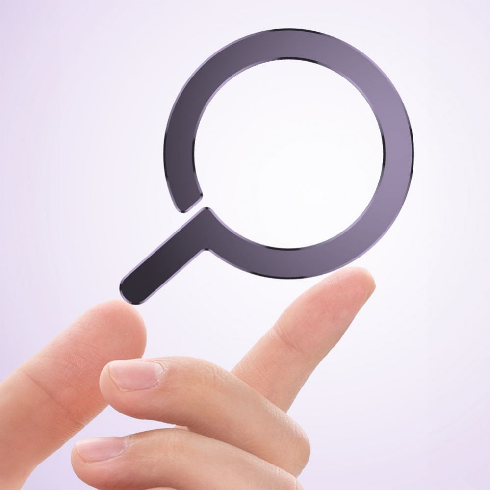 Other Tech-Protect MagSafe Tech-Protect MetalRing Universal Magnetic - Black / Silver (2 pcs.)