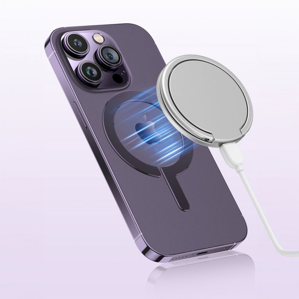 Other Tech-Protect MagSafe Tech-Protect MetalRing Universal Magnetic - Black / Silver (2 pcs.)