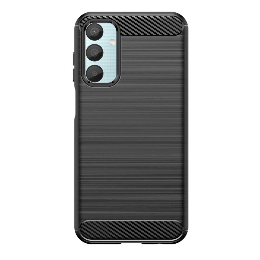 Back panel cover Tech-Protect Tech-Protect TPUCarbon Case for Samsung Galaxy M15 5G - Black