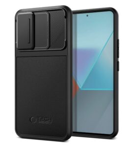 Aizmugurējais vāciņš Tech-Protect  Tech-Protect Velar Cam+ Case for Xiaomi Redmi Note 13 Pro 5G / Poco X6 5G - Black 