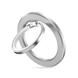 Automatinis laikiklis Tech-Protect  Tech-Protect MMR300 magnetic holder/ring with MagSafe - silver 