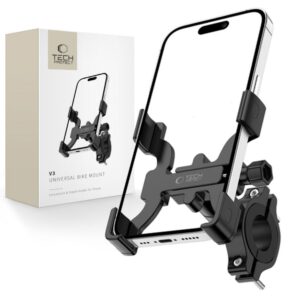 Automatinis laikiklis Tech-Protect  Tech-Protect V3 Bike Phone Holder for Handlebars - Black 