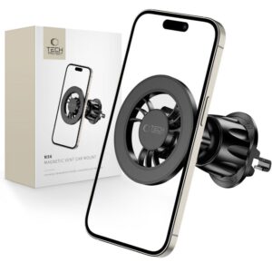 Automatinis laikiklis Tech-Protect  Tech-Protect N56 Magnetic Car Phone Holder with MagSafe for Air Vent - Black 