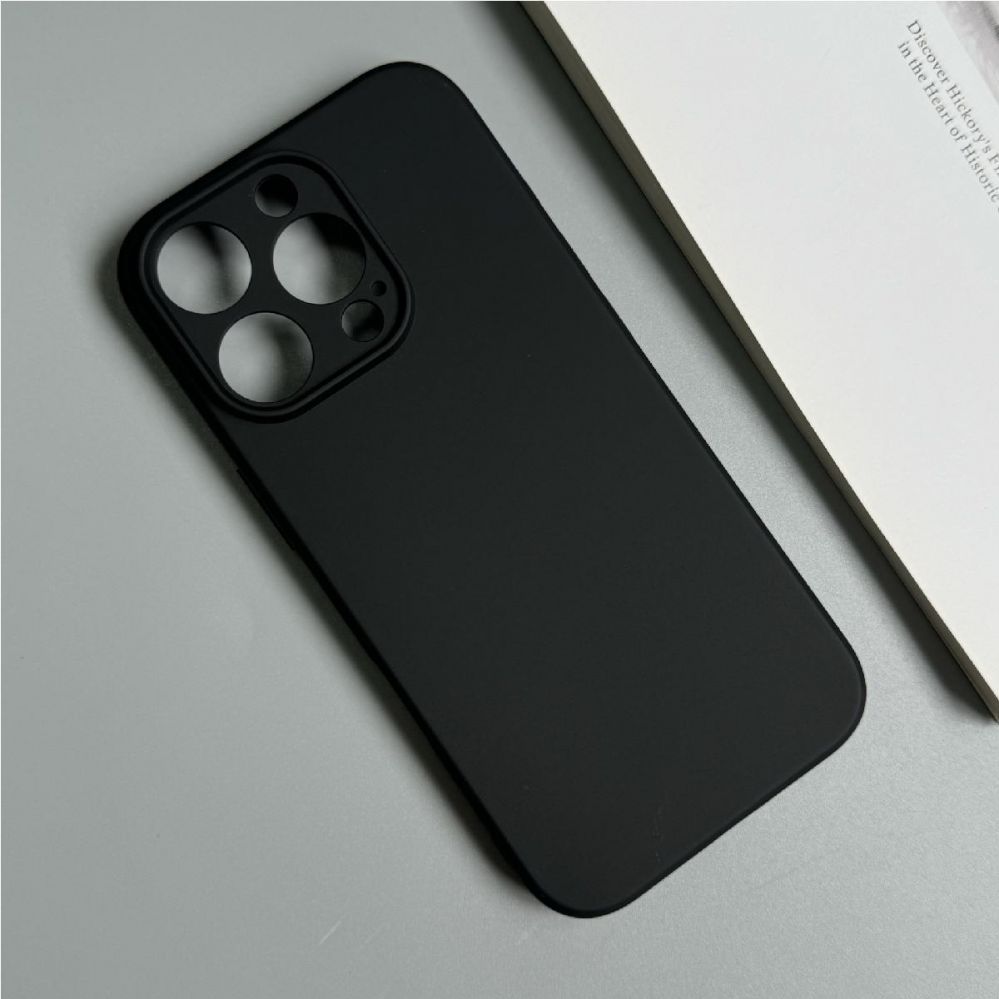 Nugarėlės dėklai Hurtel Soft Case for iPhone 16 Pro - black