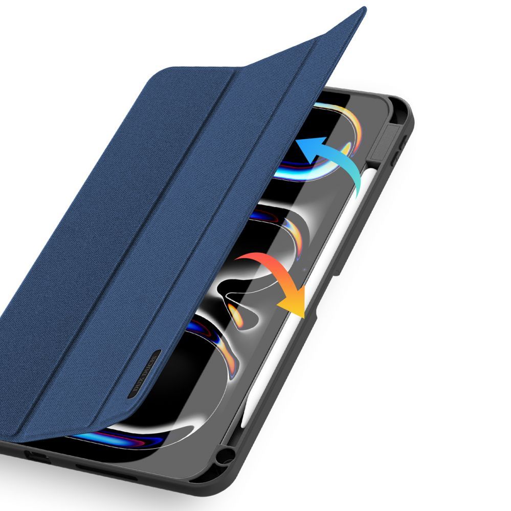 Tagakaaned Dux Ducis Dux Ducis Domo case with flap and smart sleep for Xiaomi Pad 6 / 6 Pro - blue