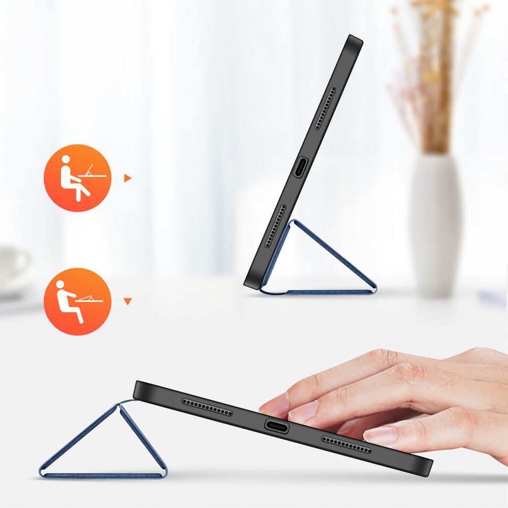Tagakaaned Dux Ducis Dux Ducis Domo case with flap and smart sleep for Xiaomi Pad 6 / 6 Pro - blue