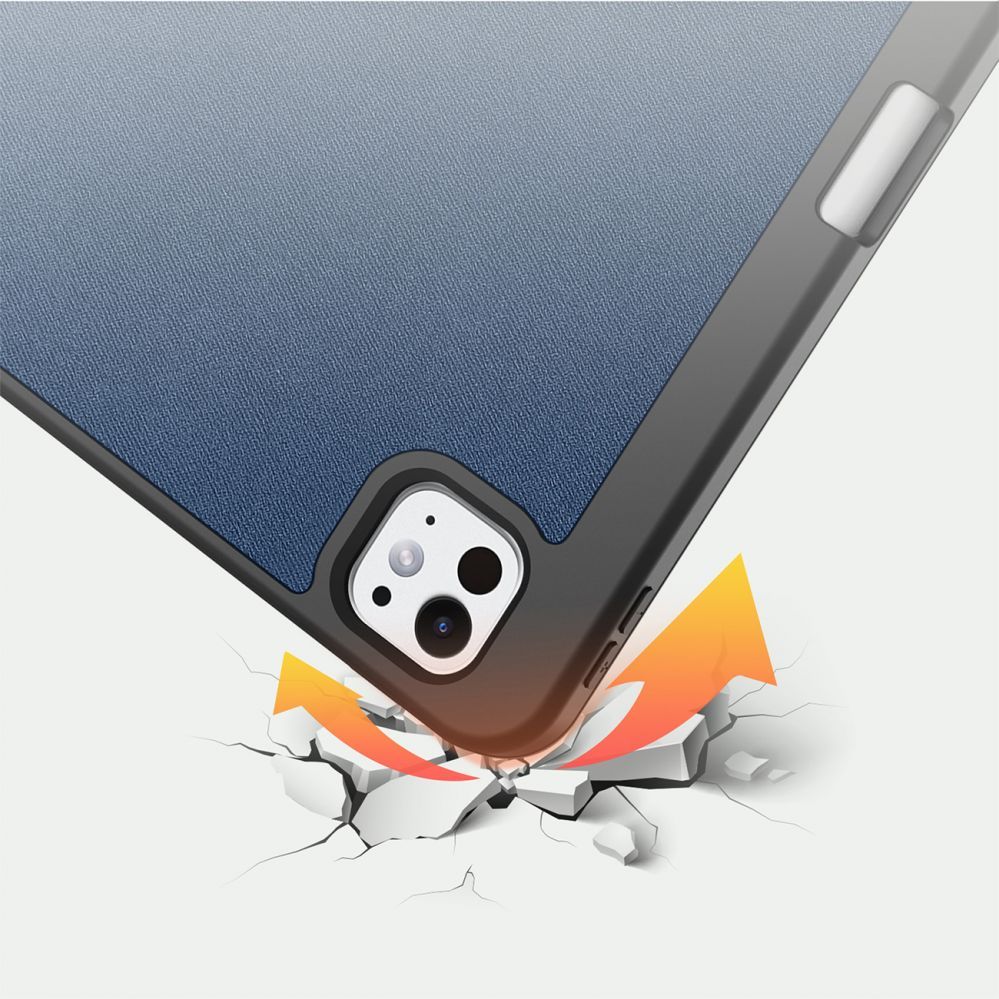 Tagakaaned Dux Ducis Dux Ducis Domo case with flap and smart sleep for Xiaomi Pad 6 / 6 Pro - blue