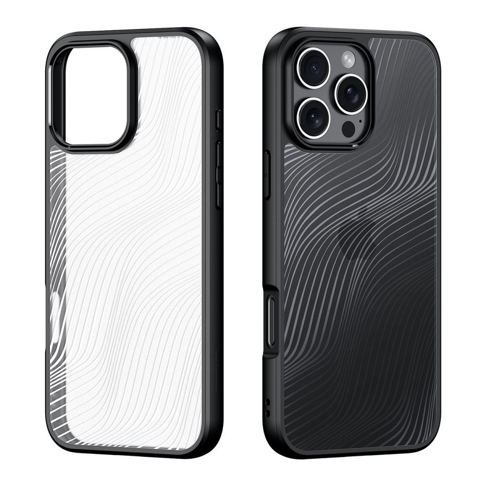 Back panel cover Dux Ducis Dux Ducis Aimo Case for iPhone 16 Pro Max - Black