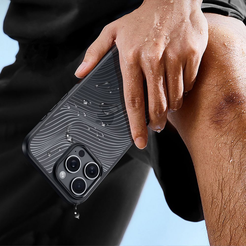 Back panel cover Dux Ducis Dux Ducis Aimo Case for iPhone 16 Pro Max - Black