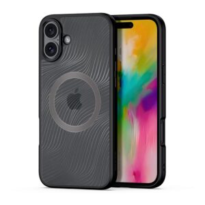 Aizmugurējais vāciņš Dux Ducis - Dux Ducis Aimo Mag Case with MagSafe for iPhone 16 - Black 