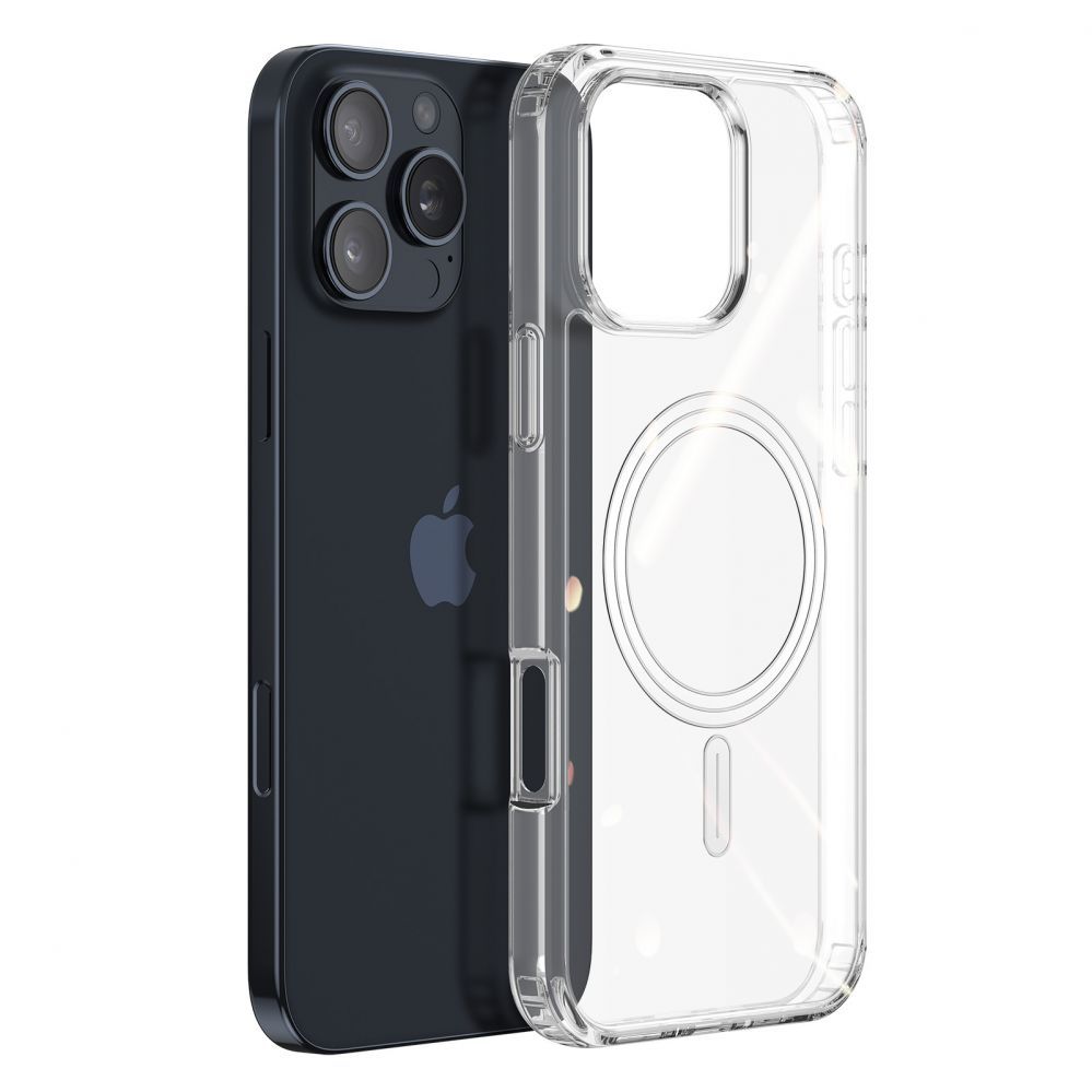 Back panel cover Dux Ducis Dux Ducis Clin Mag case with MagSafe for iPhone 16 Pro - transparent