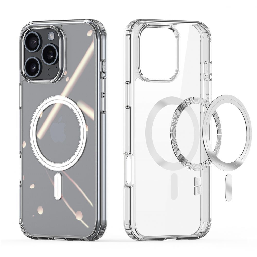 Back panel cover Dux Ducis Dux Ducis Clin Mag case with MagSafe for iPhone 16 Pro - transparent