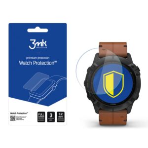 Apsauginiai stiklai 3MK  3mk Watch Protection  v. FlexibleGlass hybrid glass on Garmin Fenix ​​6X 