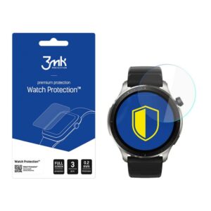Apsauginiai stiklai 3MK  3mk Watch Protection  v. FlexibleGlass hybrid glass on Amazfit GTR 4 46 mm 