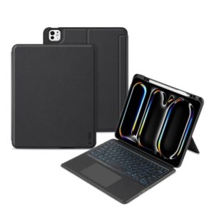 Aizmugurējais vāciņš Tech-Protect  Tech-Protect SC Mag Pen + Keyboard iPad Pro 13" 7th gen. (2024) - black 