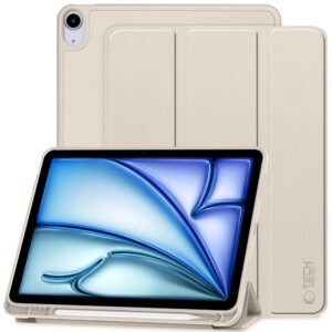Nugarėlės dėklai Tech-Protect - Tech-Protect SC Pen Case for Apple iPad Air 10.9" 4th / 5th gen. (2020-2022) / 11" 6th gen. (2024) - Beige 
