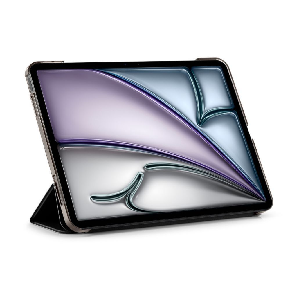 Back panel cover Spigen Spigen Smart Fold Case for iPad Air 13" 2024 - Black