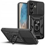 Чехол на заднюю панель Tech-Protect  Tech-Protect Camshield Pro Case for Samsung Galaxy M35 5G - Black 