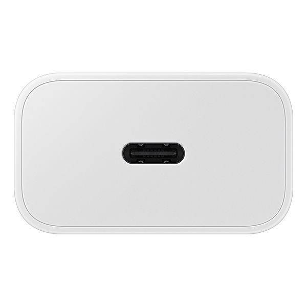 Adaptrid Samsung Ład. siec. Samsung EP-T2510XW 25W Fast Charge + kabel USB-C/USB-C biały/white