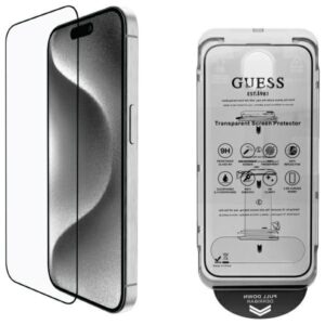 Apsauginiai stiklai Guess - iPhone 16 Pro Max Screen Protector 2.5D Outline