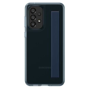 Nugarėlės dėklai Samsung - Etui Samsung EF-XA336CB A33 5G A336 czarny/black Slim Strap Cover