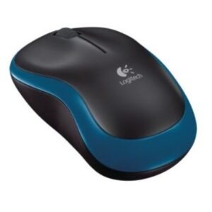 Computer mouse Logilink  LOGITECH M185 cordless Notebook Mouse USB black blue 