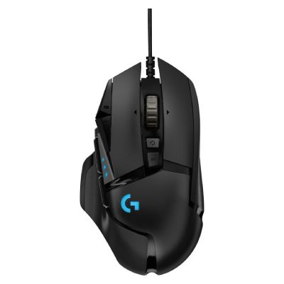 Computer mouse Logilink Logitech G502 HERO, wired gaming mouse, black