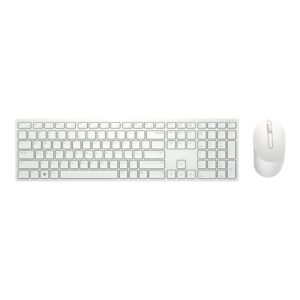Computer keyboard Dell  Dell Pro Wireless Keyboard and Mouse - KM5221W - US International (QWERTY) - White 
