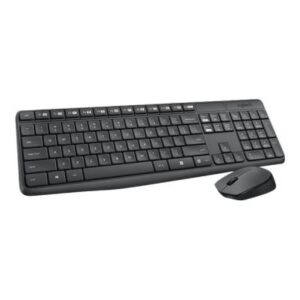 Computer keyboard Logilink  LOGITECH MK235 wireless Keyboard + Mouse Combo Grey - (US) 