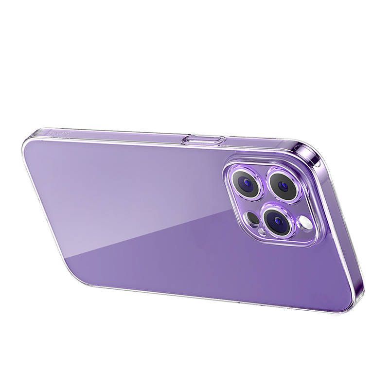 Back panel cover Baseus Transparent Case and Tempered Glass set Baseus Corning for iPhone 14 Pro Max