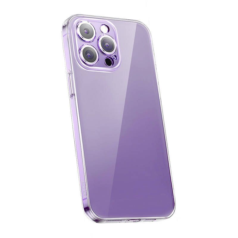 Back panel cover Baseus Transparent Case and Tempered Glass set Baseus Corning for iPhone 14 Pro Max