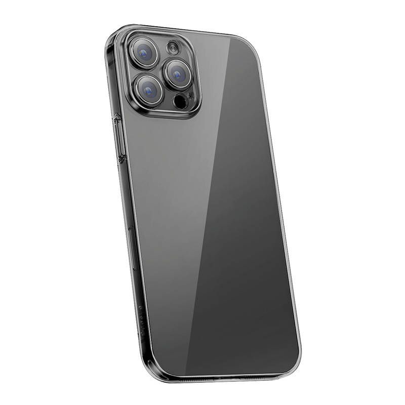 Back panel cover Baseus Transparent Case and Tempered Glass set Baseus Corning for iPhone 14 Pro