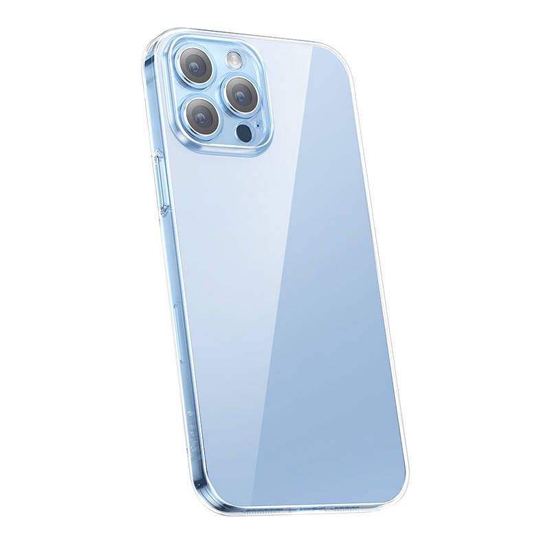 Back panel cover Baseus Transparent Case and Tempered Glass set Baseus Corning for iPhone 13 Pro Max