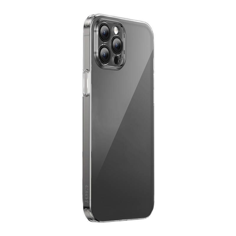 Back panel cover Baseus Transparent Case and Tempered Glass set Baseus Corning for iPhone 12 Pro Max