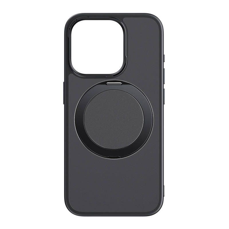 Back panel cover Baseus Magnetic Phone Case for iPhone 15 ProMax Baseus CyberLoop Series (Black)