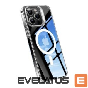 Back panel cover Torras  Torras phone case UPRO Lstand Clear-Mag for iPhone 15 PRO (transparent) 