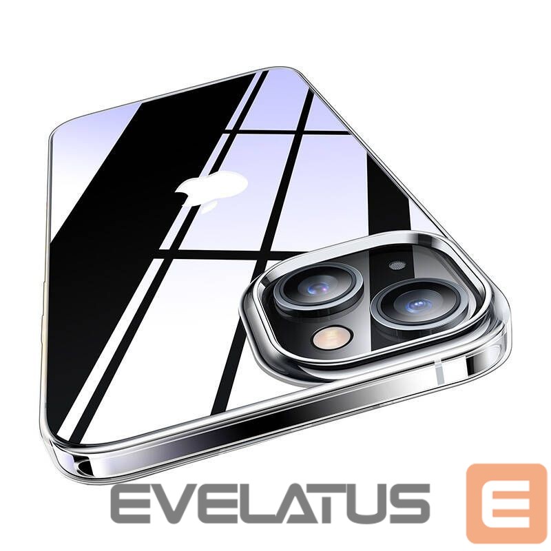 Back panel cover Torras Torras phone case Auqanova for iPhone 15(transparent)