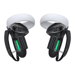 Other KiwiDesign  Controller Grip with Battery Door Kiwi Design Q1 PRO-2.2 for Meta Quest 2 Black 