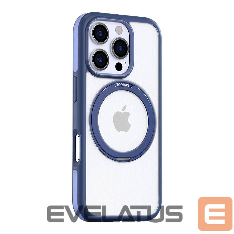 Back panel cover Torras Case Torras Ostand R Fusion dla iPhone 16 ProMax (Niebeskie)