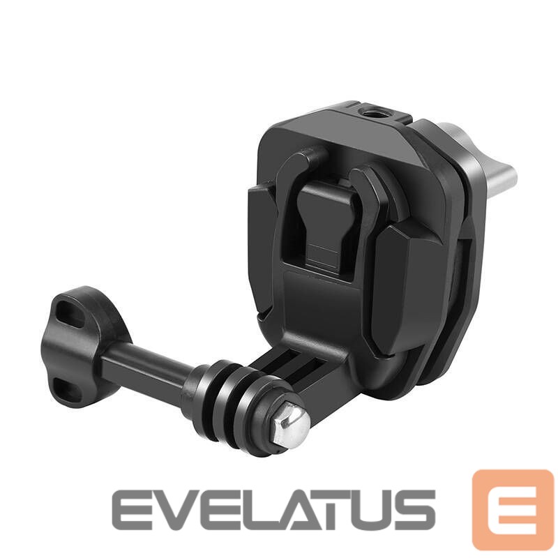 Muu Puller Motorcycle Windshield Mount Clip PULUZ for Action Cameras (Black)