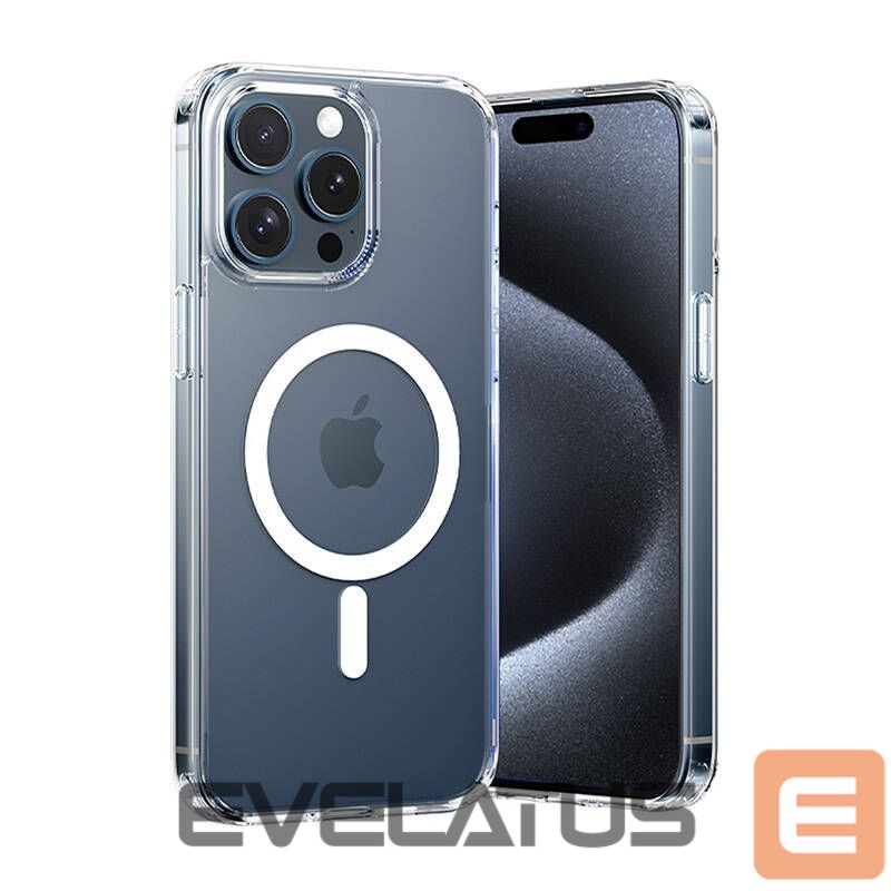 Back panel cover Vention Vention KUCT0-40 protective case for iPhone 15 Pro Max (transparent)