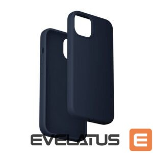 Back panel cover Vention  Vention KUFL0-20 Silicone Case for iPhone 15 Plus (blue) 
