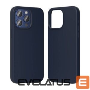 Back panel cover Vention  Vention KUFL0-40 Silicone Case for iPhone 15 Pro Max (blue) 