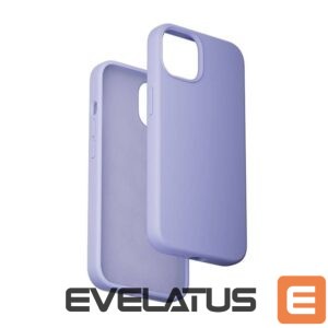 Back panel cover Vention  Vention KUFV0-20 Silicone Case for iPhone 15 Plus (purple) 