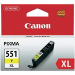 Projektori tarvikud Canon  Canon CLI-551Y XL ink cartridge, yellow 