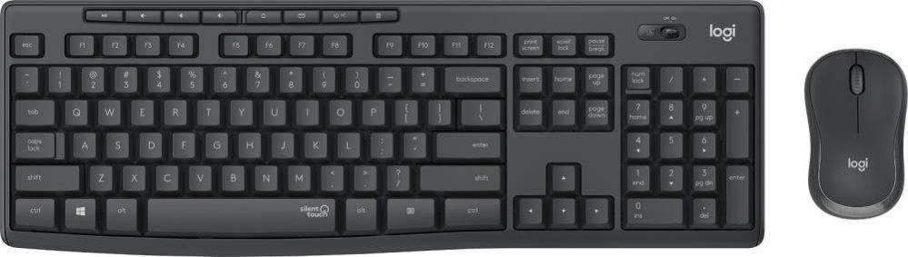 Computer keyboard Logitech Logitech MK295 - Keyboard and Mouse set (US International)
