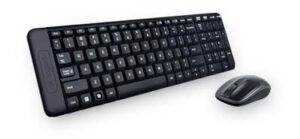 Computer keyboard Logitech  Logitech MK220 - Keyboard and Mouse set (International English) 