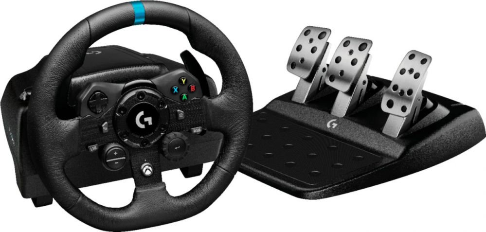 Computer mouse Logitech Logitech G923 Driving Force - Wheel and pedals set - PC / Xbox